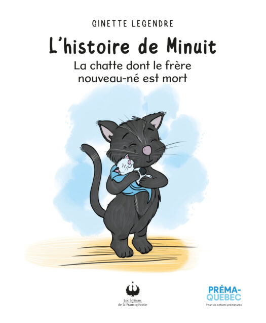 L’histoire de Minuit, la chatte dont le frère nouveau-né est mort
